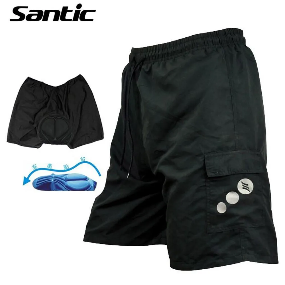 Велосипедные колготки SANTIC короткие штаны профессиональные шорты для велоспорта