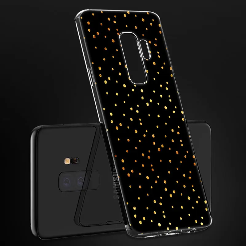 Популярный Мягкий силиконовый чехол в горошек для Samsung Galaxy S10 S9 S8 Plus S7 Edge A6 A8 A7 A9 2018