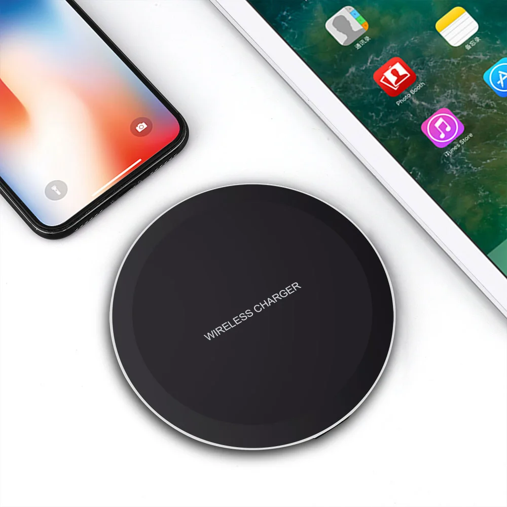 Беспроводное зарядное устройство DCAE для iPhone XS Max XR X 8 Plus Samsung S9 S8 Note мобильный
