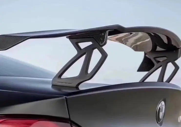 Углеродное волокно заднего крыло багажника задний спойлер Подходит для BMW F87 F80 F82