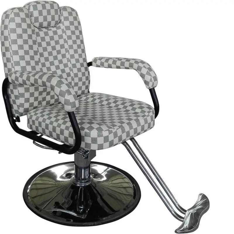 Mueble De Cabeleireiro мебель для красоты Barberia Sessel Barbeiro Stoel Stoelen Cadeira салон магазин Парикмахерская парикмахерское кресло - Цвет: MODEL E