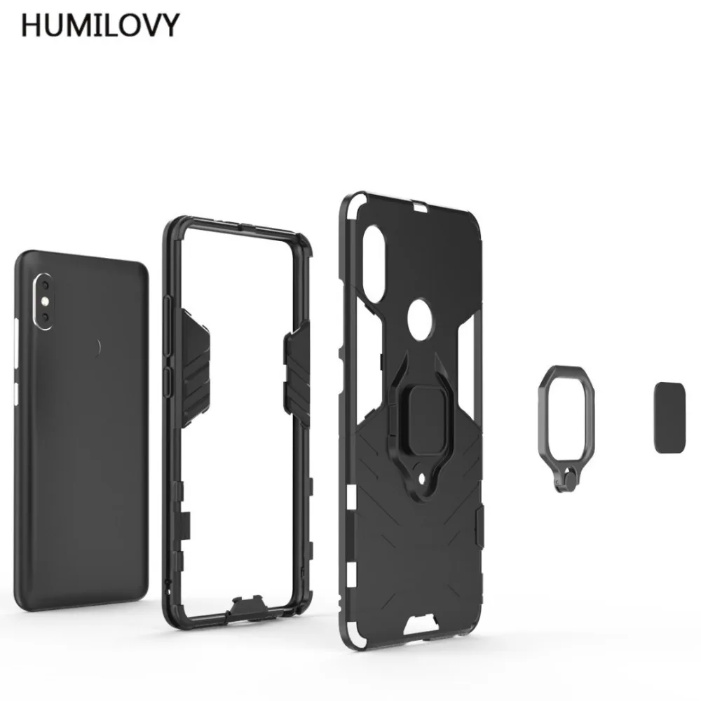 For Xiaomi Redmi Note 5 Case Pro Cover Car Magnetic Bracket Finger Ring TPU+PC Armor Global |