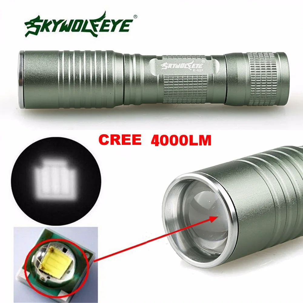 Новая мода высокое качество фокус 4000 люмен 3 режима XML T6 LED 14500 AA фонарик лампа