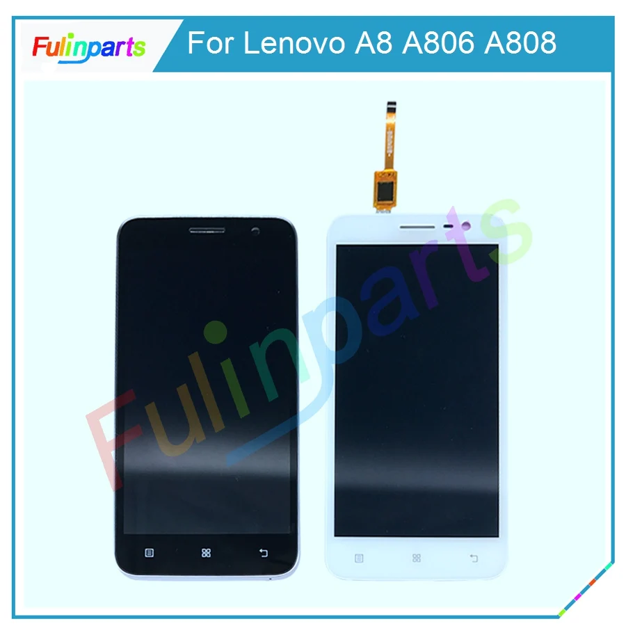 5 0 дюймов для Lenovo A8 A806 A808 A808T ЖК дисплей с кодирующий преобразователь сенсорного