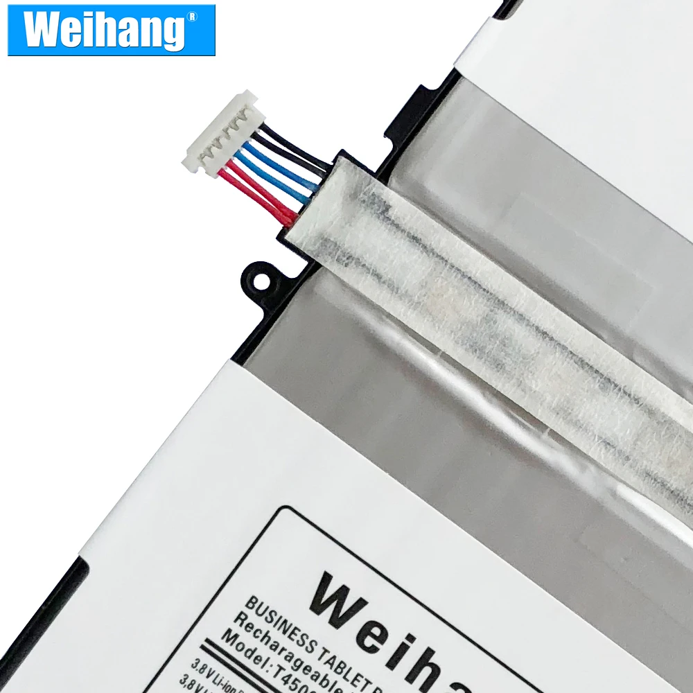 Корея батарея Weihang T4500E T4500U T4500C настольная для Samsung Galaxy Tab 3 10 1 фонарь P5200 P5220 P5213 |