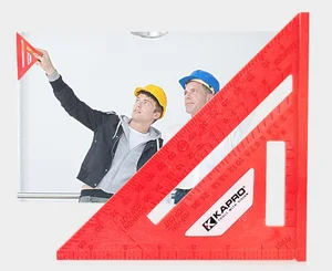 Бесплатная доставка 1 шт. KAPRO плотничные треугольные многофункциональные деревообрабатывающие треугольные 45 градусов угол 90 градусов пластиковые квадратные