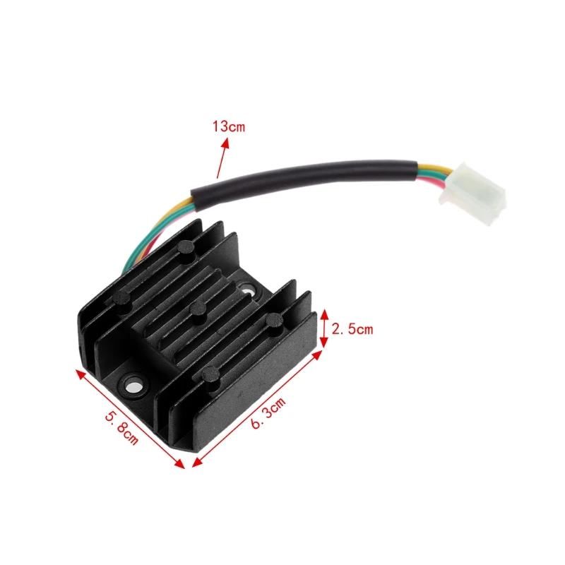 

ATV GY6 50 150cc Scooter 4 Wires Voltage Regulator Rectifier Motorcycle Boat