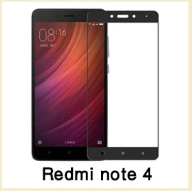 Для XIAOMI REDMI NOTE 4 закаленное стекло полное покрытие HD защита для экрана Xiaomi redmi note