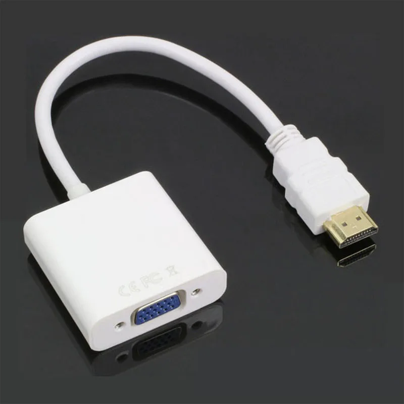 Преобразователь сигнала 1080P HDMI-VGA для Xbox 360 PS3 PS4 ПК ноутбуков ТВ приставок
