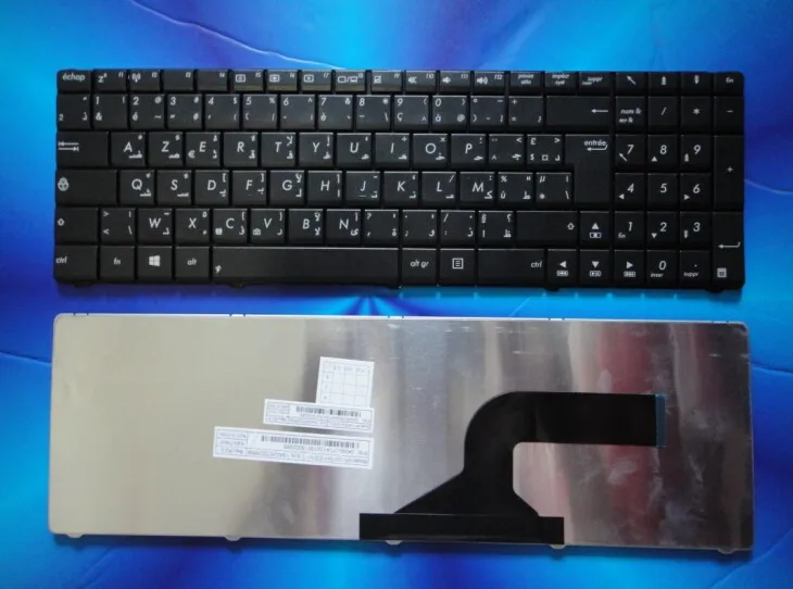 Бесплатная доставка новая Арабская Французская клавиатура для ASUS N53 N73S N73SV N73JF X54H