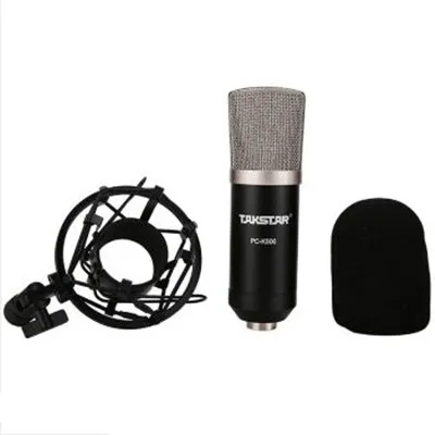 High quality original Takstar PC-K500 condenser microphone with ICON Mobile U sound card for Internet karaoke recording | Электроника