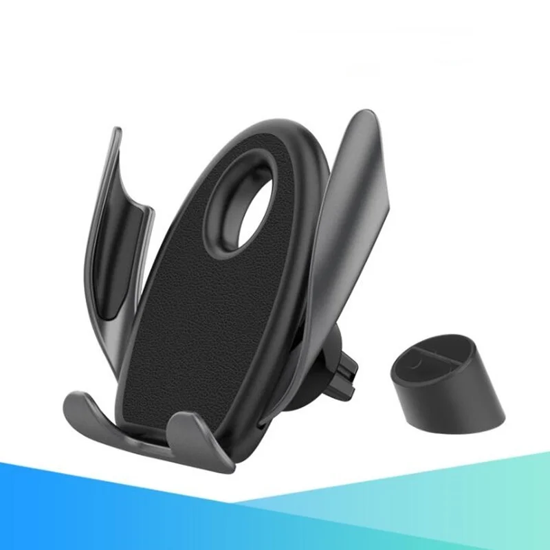 BlackW Tongdaytech Автомобильный держатель для телефона для IPhone X Gravity Air Vent крепление подставка для мобильного телефона универсальная поддержка смартфона Voiture - Цвет: BlackW