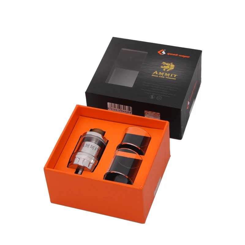 Новый цвет Geekvape Ammit двойная катушка RTA Tank 3 мл/6 мл электронная сигарета