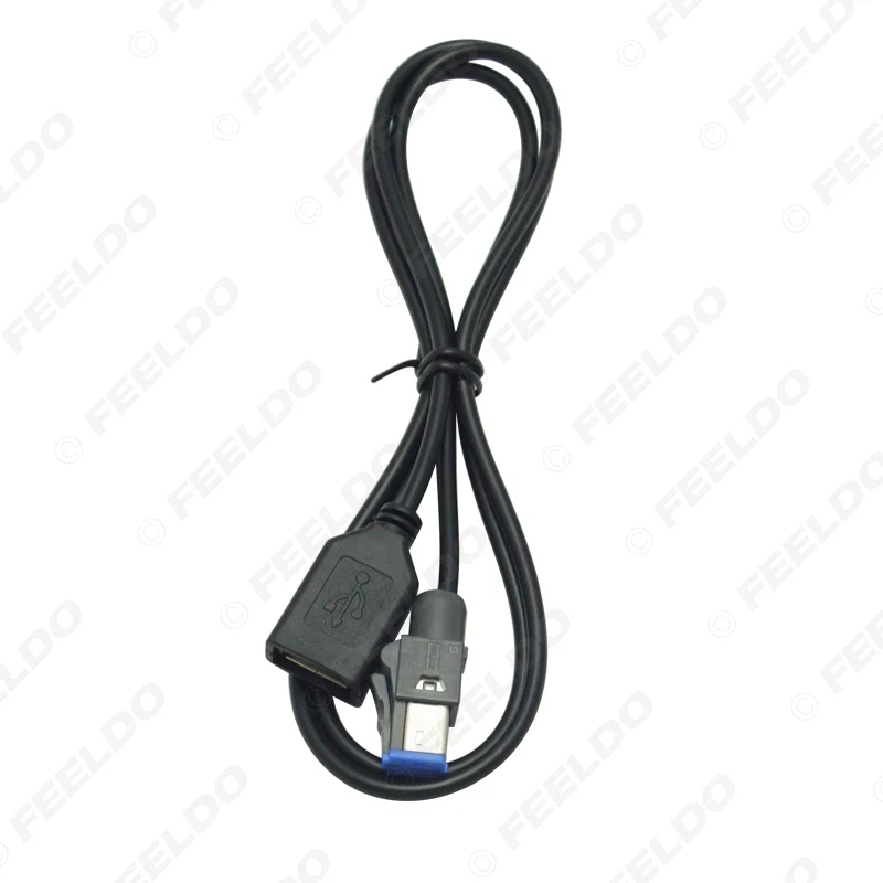 LEEWA 1 шт. автомобильный аудио 4-контактный USB-кабель адаптер Женский USB-разъем для