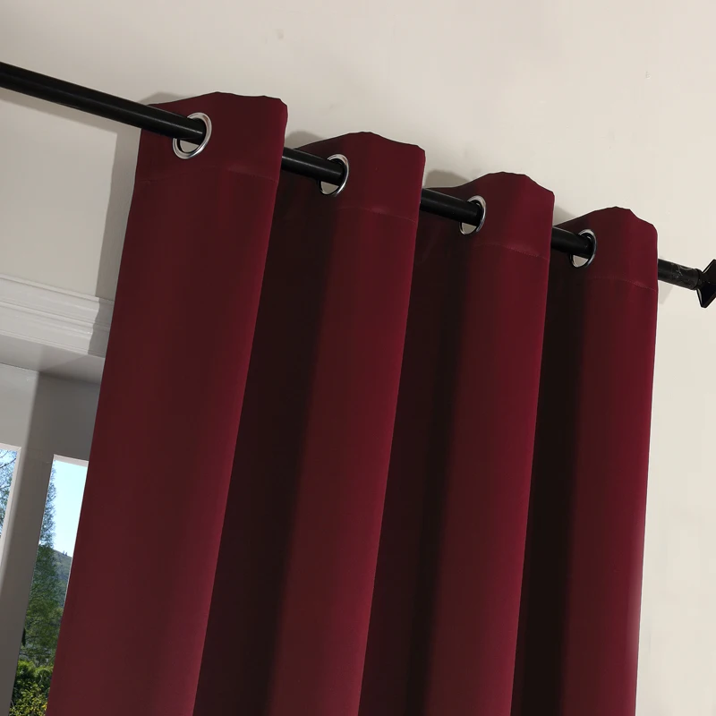ICECUR Thicken Fabric Blackout Curtains for Living Room Kitchen High Quality Modern Bedroom Window Blinds Drapes | Дом и сад