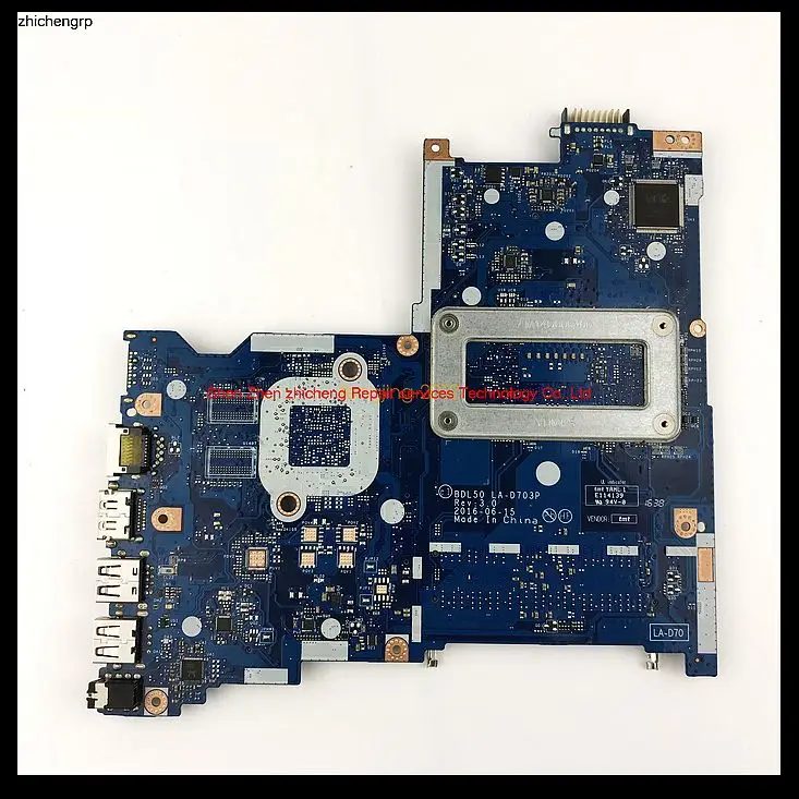 Zhichengrp для 15 AC AY серии ноутбука BDL50 LA D703P 854947 601 i3 5005U DDR3 UMA материнская плата|ЖК-экран