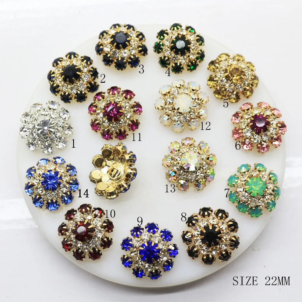 

ZMASEY Limited New 5pcs/lot 22mm Mix Color Buttons For Clothing Diy Accessories Sweater Overcoat Inlaid Metal Dress Decoration