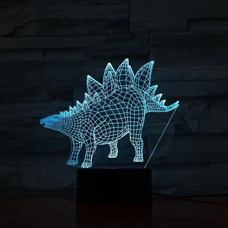 Новинка 3D лампа иллюзия ночсветильник светодиодный светодиодная USB RGB
