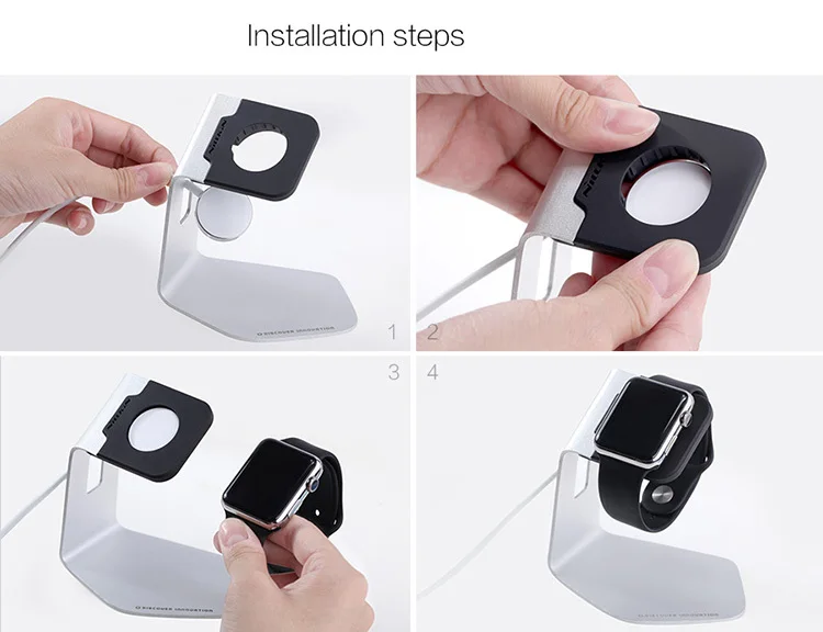 Nillkin C Форма зарядное устройство подставка держатель для Apple Watch с usb часы