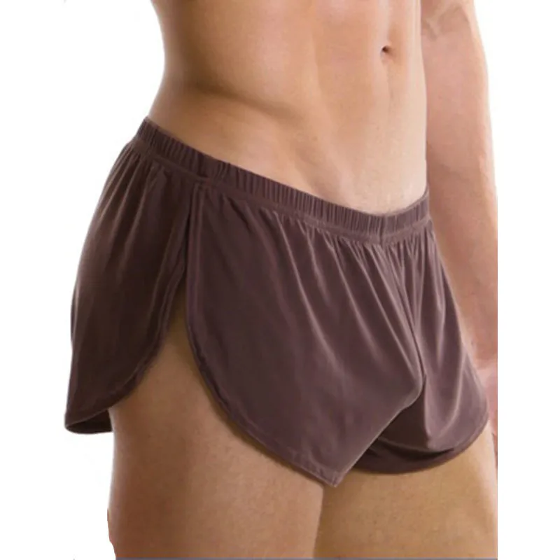 1 пара мужские сексуальные обычные трусы боксеры Классическое нижнее белье