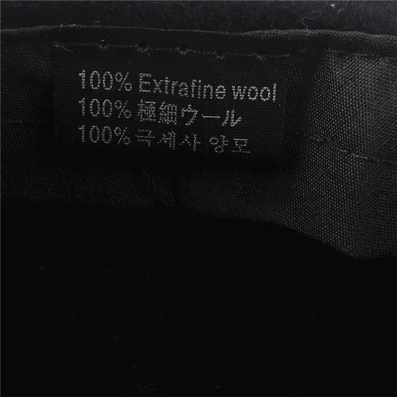 Зимние женские меховые шапки Xthree черные однотонные Восьмиугольные с цепочками