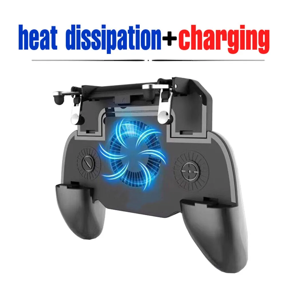 Джойстик контроллер геймпад l1r1 Shooter joypad игровой коврик кулер вентилятор с 2000/4000mAh