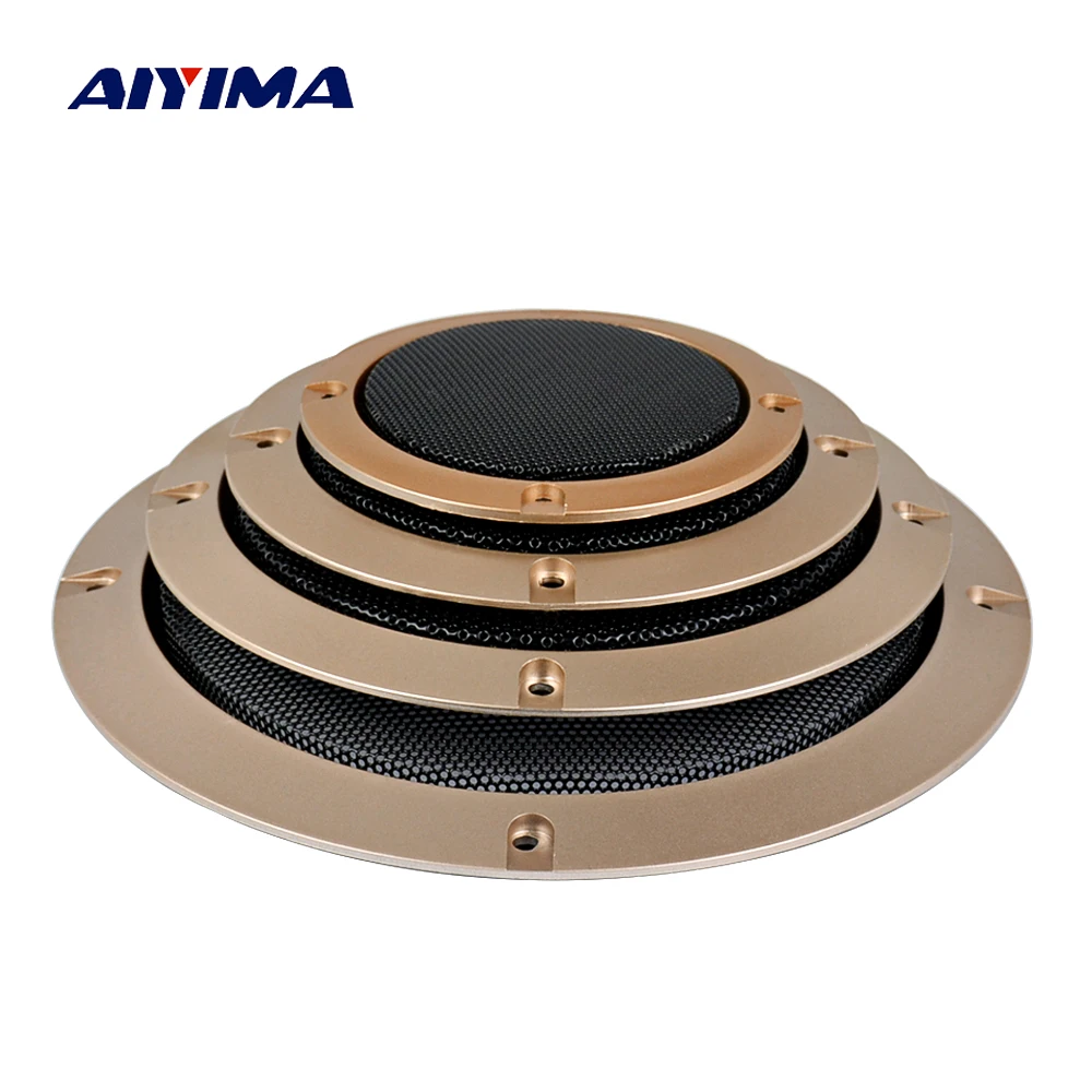 Сетчатые решетки AIYIMA для аудио колонок 3/4/5/6 5 дюймов 2 шт.|audio speaker|altavoz speakerspeaker speaker |