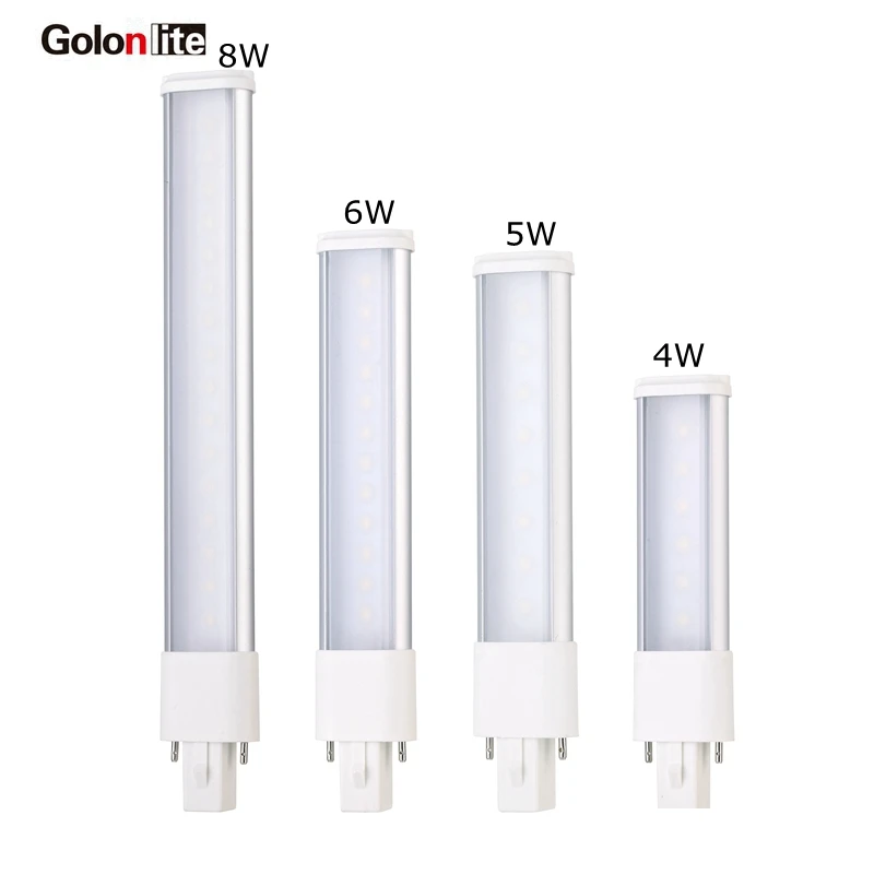 Golonlite светодиодный cfl 2 контактный замена лампы 9w CFL 3 Вт 4 7 8 5 Пожалуйста дневного