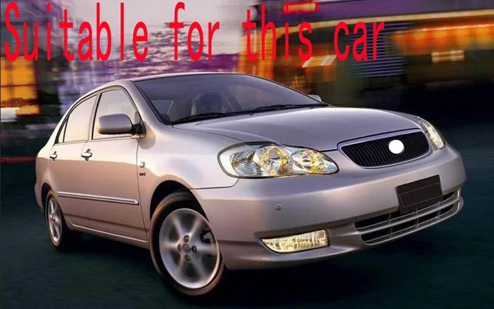 Пластиковый Наружный козырек для Toyota Corolla AE120 2001 2002 2003 2004 2005 2006
