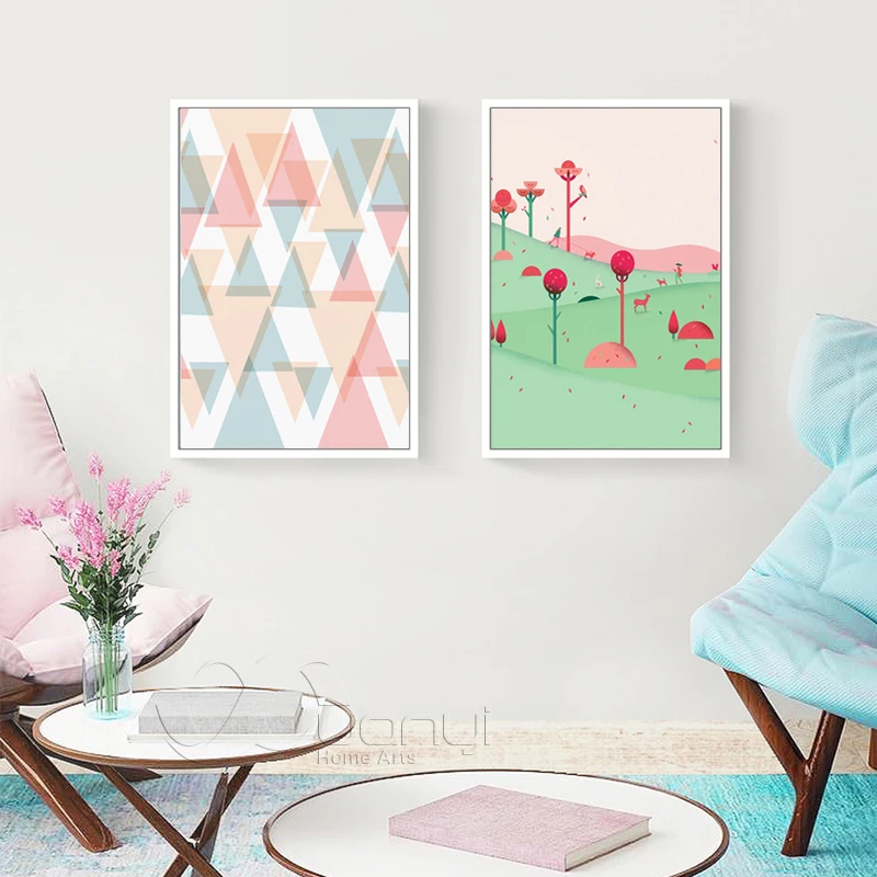 Bear Nordic Animal Wall Picture Prints And Poster Canvas Painting Art Cuadros Decoraction For Kids Room Unframed | Дом и сад