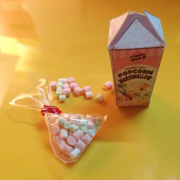 1:12 милый мини кукольный домик Миниатюрный конфеты из хлопка | Игрушки и хобби