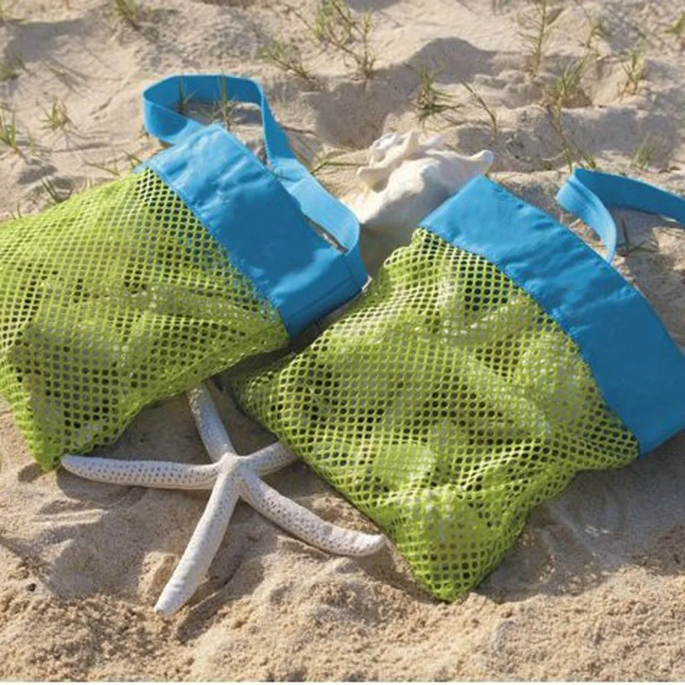 Детская пляжная Сетчатая Сумка сумочка для пляжа и игр в помещении игрушка