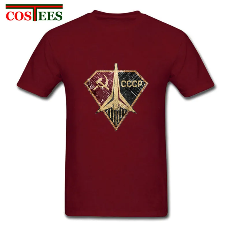 2018 модная Ретро футболка Camiseta с супер героями Россия Юри CCCP ракета супергерой