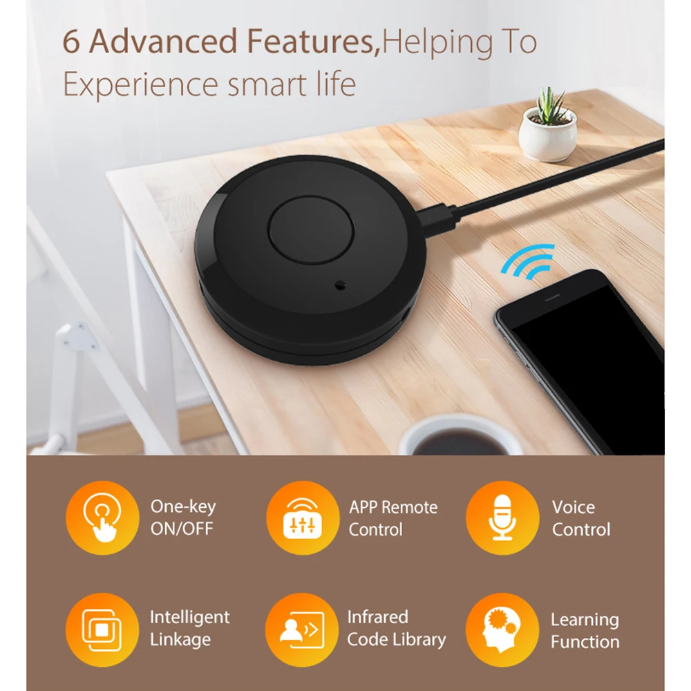 Pro NEO Coolcam WiFi IR дистанционное управление Универсальный Smart ПДУ для кондиционера