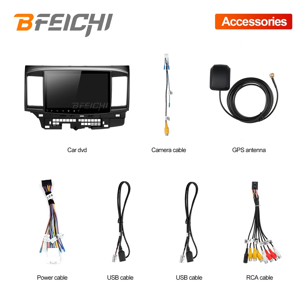 Bfeichi android 7 1 Автомобильная dvd навигационная система для Mitsubishi Lancer стерео