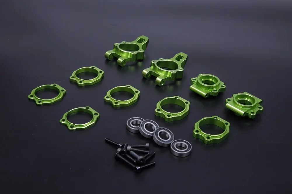 CNC сплав заднего колеса Ступицы несущей набор 85082 для 1/5 газа rc baja запасные части |