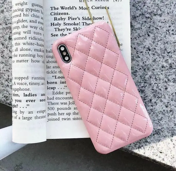 Pink Beyour маленький ароматный Гладкий кожаный чехол для телефона для iPhone 11 Pro X Xr Xs Max 8 7 6 6s Plus роскошный чехол-накладка - Цвет: Pink
