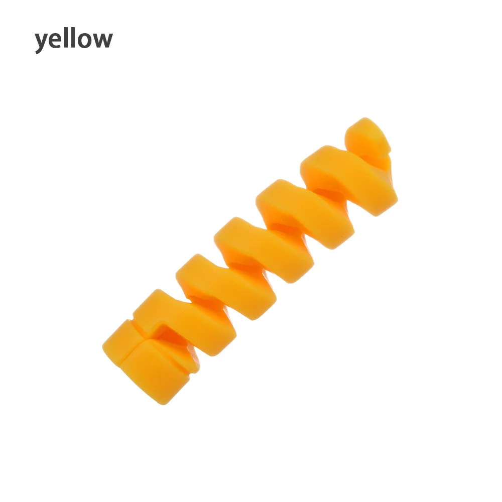 yellow 1 шт. кабель samp Кабель-адаптер Защитная крышка для Apple iPhone 8 X USB кабель для зарядного устройства Шнур для передачи данных крышка аксессуары для телефонов - Цвет: yellow
