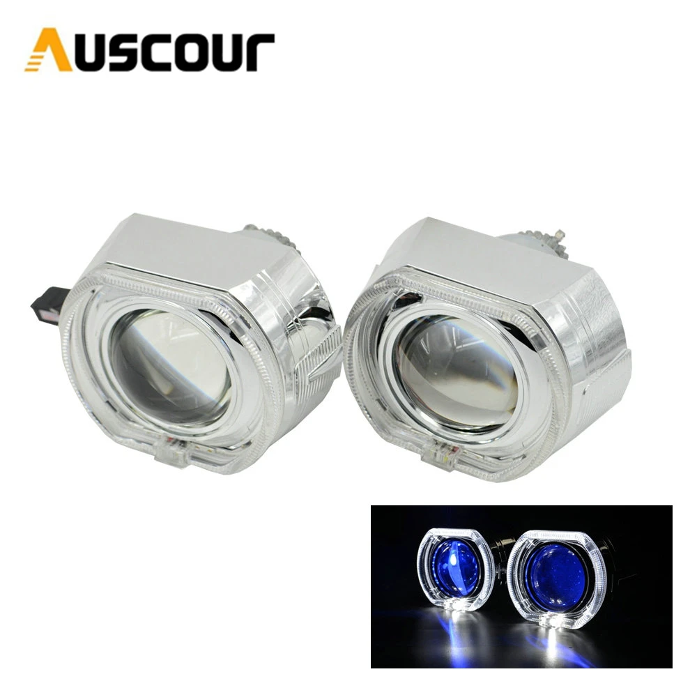 Прожекторный объектив H4Q5 Bixenon 2 шт. 3 0 дюйма квадратный D2S D2H D3S светодиодный