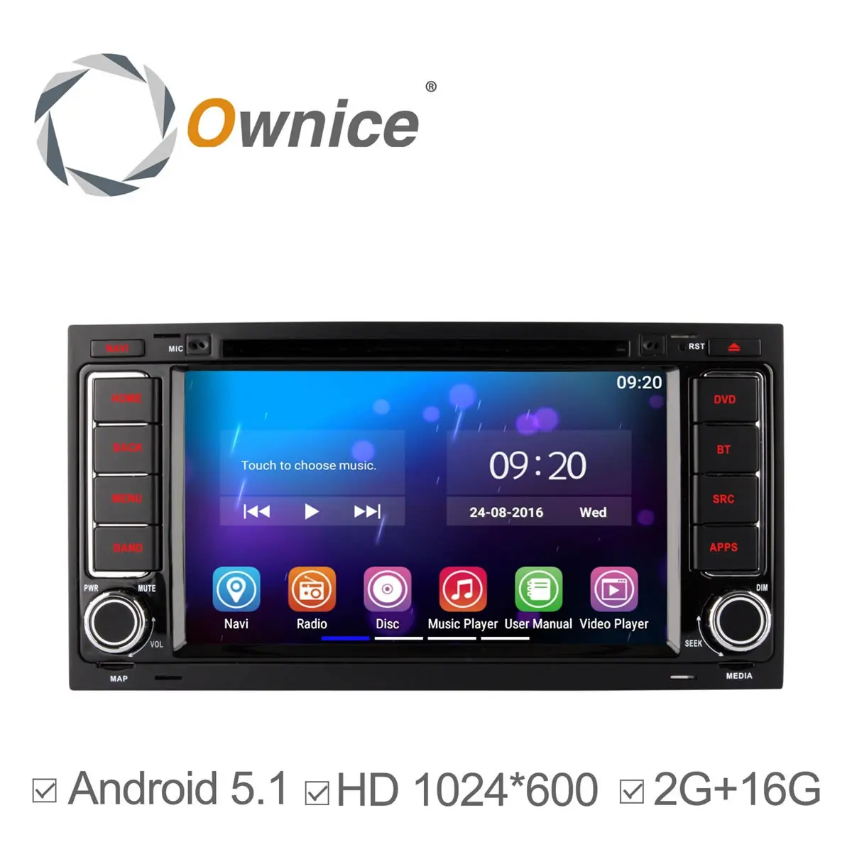 Android 5.1 Quad Core Автомобильный DVD GPS Радио Для Volkswagen VW T5 Transporter Multivan Touareg 2007 2010 Поддержка