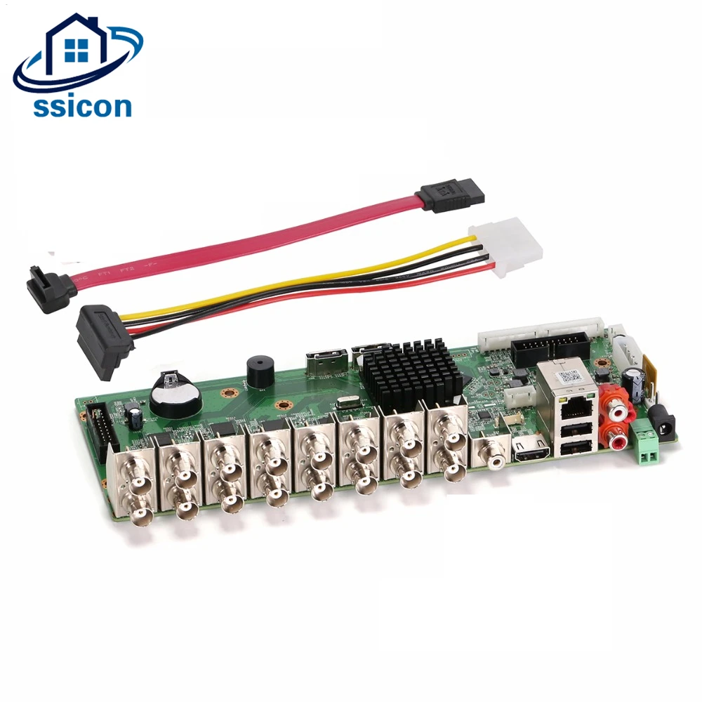 SSICON 4CH 8CH 16CH 4M-N DVR XVI CCTV H.264 сетевой видеорегистратор AHD/CVI/TVI/CVBS, HDMI видео 5 в 1 Плата Поддержка 4MP камера