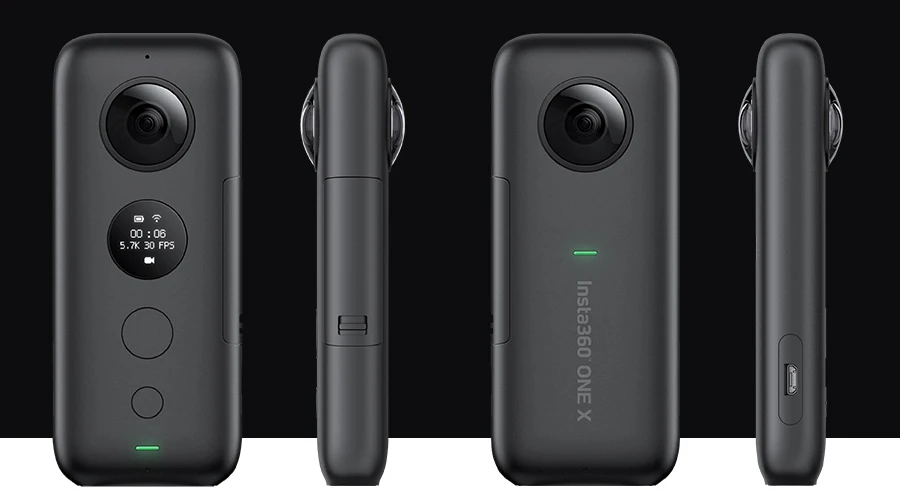 Insta360 ONE X camera 5,7 K видео 18 МП управление Фото время и перспектива правка на лету Совместимость с приложением Insta 360 ONE X