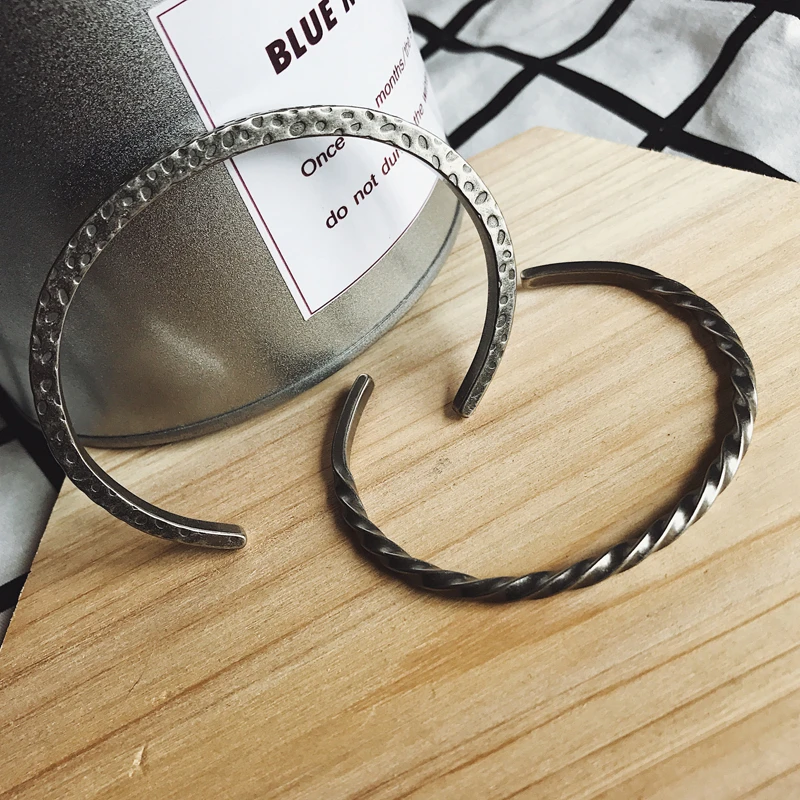 Простое модное мужское индийское украшение браслет из нержавеющей стали 316L