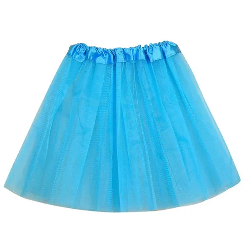 Sky Blue ARLONEET Todder ярусная юбка для девочек, однотонная кружевная детская юбочка с бантом, юбка-пачка из тюля для танцев, кружевная Одежда для девочек 2-8 лет, 30 - Цвет: Sky Blue