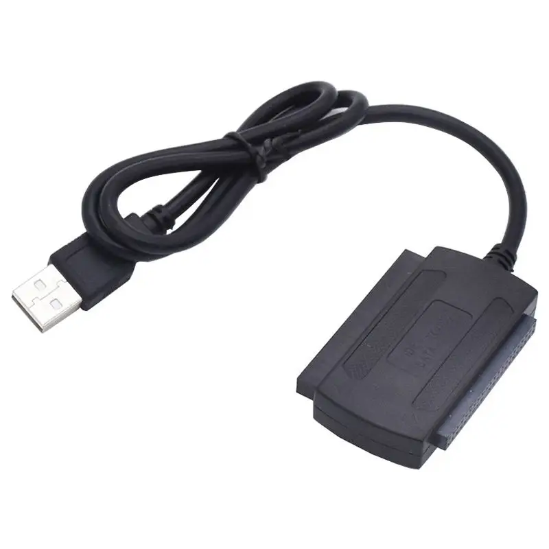 USB к IDE SATA три линии легкого привода usb2.0 Внешний жесткий диск Оптический приводной