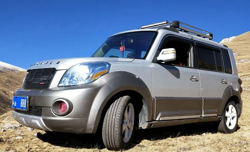 Для 2009-12 Great Wall Hover/Haval M2 GWM алюминиевый сплав автомобильный передний бампер