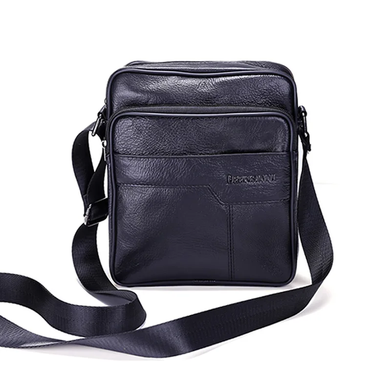 2016 Новый Бренд Натуральная Кожа Мужчины сумка Старинные Коровьей Crossbody Сумки для