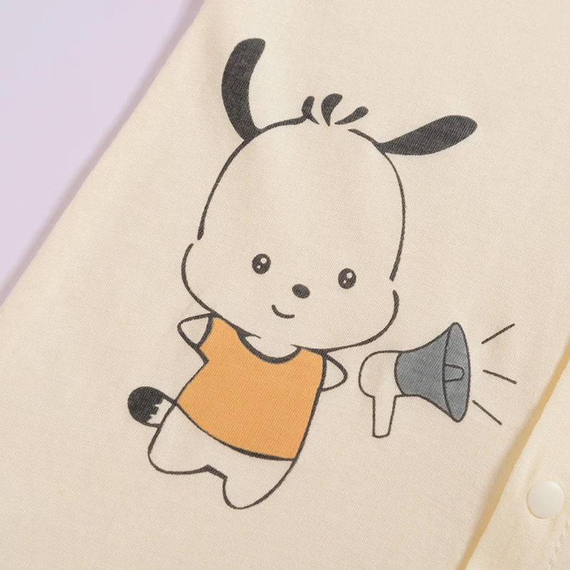 Hongf одежда для малышей Летние бамбуковые волокна onesies Симпатичные с короткими