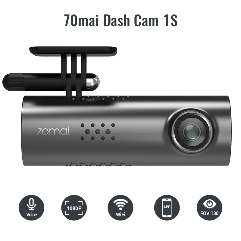 TEST 70mai Smart Dash cam 1s камера dvr автомобиль с HD ночным видением | Автомобили и мотоциклы