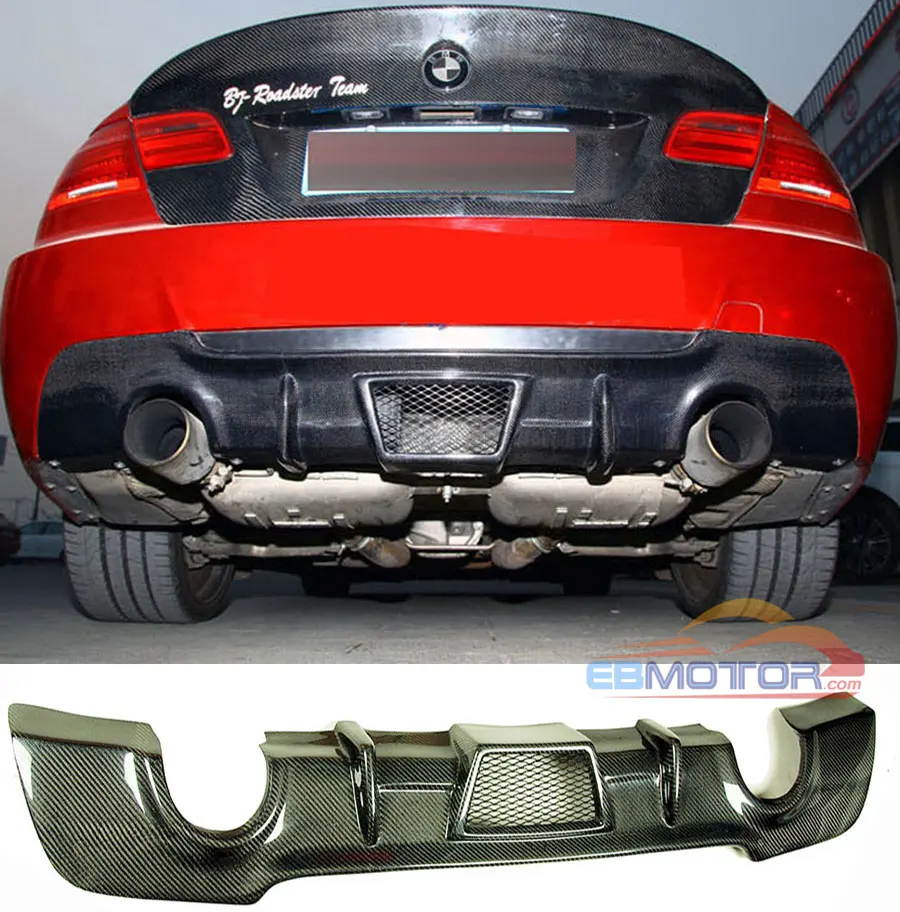Задний спойлер из настоящего углеродного волокна для BMW E92 E93 335i M TECH 2008 2012 B228|spoiler for